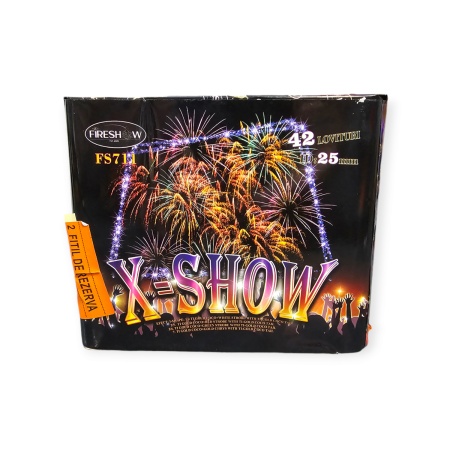 Combinatie de Comete X-Show, 42 Focuri, Calibru 25 Mm, Categorie T1