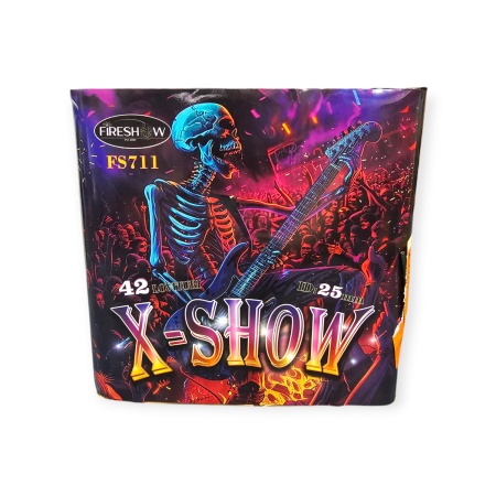 Combinatie de Comete X-Show, 42 Focuri, Calibru 25 Mm, Categorie T1
