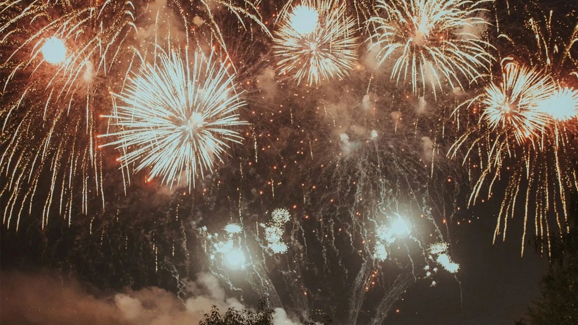 De cât spațiu aveți nevoie pentru un foc de artificii?